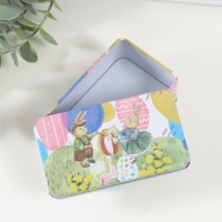 Шкатулка металл "Пасхальный кролик" МИКС 12х7х4 см Шкатулка металл "Пасхальный кролик" МИКС 12х7х4 см