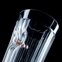 Стакан граненый с пулей "Непробиваемый. Крафт", 250 мл Стакан граненый с пулей "Непробиваемый. Крафт", 250 мл