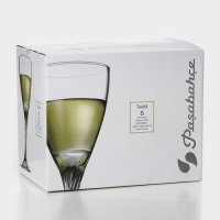 Набор стеклянных бокалов &laquo;Твист&raquo;, 180 мл, 6 шт