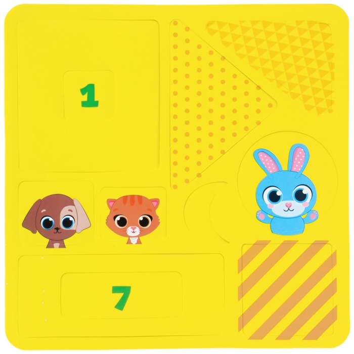 Детская развивающая игра EVA «Маленький строитель», изучение форм / цветов, Крошка Я Детская развивающая игра EVA «Маленький строитель», изучение форм / цветов, Крошка Я