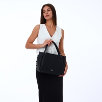 Сумка женская на молнии, цвет чёрный Сумка женская на молнии, цвет чёрный