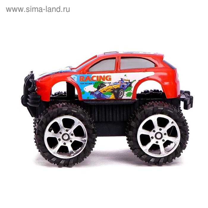 Машина инерционная &laquo;Джип&raquo;, цвета МИКС