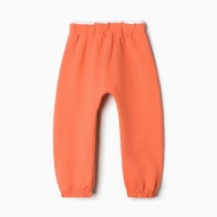 Комплект для девочки (толстовка, брюки ), цвет коралловый, рост 92 см