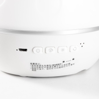 Ночник-проектор Зайчик LED USB белый 12х12х15,5 см RISALUX