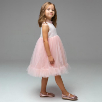 Платье нарядное детское, цвет розовый, рост 110 см Платье нарядное детское, цвет розовый, рост 110 см