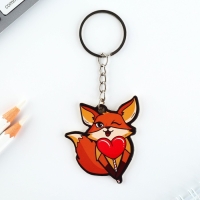 Брелок для ключей, значок, сувенир &laquo;Ты моя любовь&raquo;, набор, 6,8 х 10,5 см.