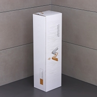 Полка выдвижная с держателем полотенец, 4 крючка 14,5&times;12(35)&times;58,5 см