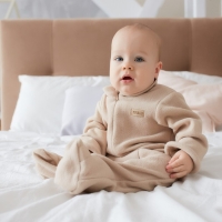 Комбинезон детский MINAKU цвет бежевый, размер 86-92