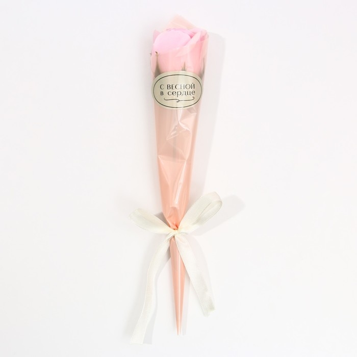 Мыло лепестковое &laquo;Весна в сердце&raquo;, 1 шт, аромат цветочный, ЧИСТОЕ СЧАСТЬЕ