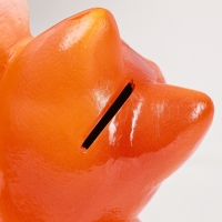 Копилка "Кот Привет" 25х14см, рыжий Копилка "Кот Привет" 25х14см, рыжий