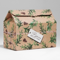 Новый год. Набор кружек стеклянных «Тепла и уюта!», 2 шт Новый год. Набор кружек стеклянных «Тепла и уюта!», 2 шт