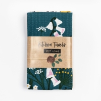 Набор кухонных полотенец &laquo;Доляна&raquo; Hello spring 35х60 см -2 шт., 100% хлопок, вафля 160 г/м2