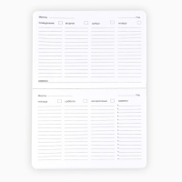 Планинг в мягкой обложке софт-тач А5, 60 листов PROвыбор «Градиент зеленый» Планинг в мягкой обложке софт-тач А5, 60 листов PROвыбор «Градиент зеленый»