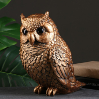 Копилка "Сова средняя" бронза, 25х20х30см Копилка "Сова средняя" бронза, 25х20х30см