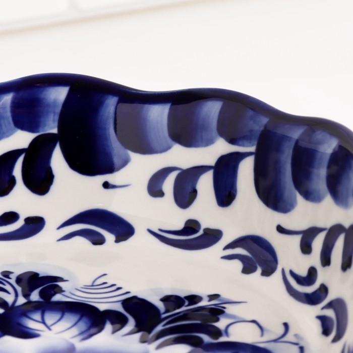 Форма для запекания, гжель