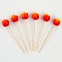 Шпажки &laquo;Яблочки&raquo;, 11 см, набор 6 шт.