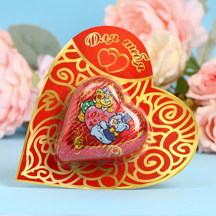 Кондитерское изделие Кондитерское изделие "Сердце для тебя", 40 г