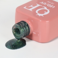 Гель лак для ногтей &laquo;CAT`S EYE SHINE&raquo;, 3-х фазный, 10 мл, LED/UV, цвет зелёный (41)