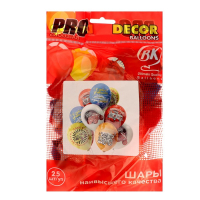 Шар латексный 12" «С ДР! Машинки!», пастель, 1-сторонний, набор 25 шт., МИКС Шар латексный 12" «С ДР! Машинки!», пастель, 1-сторонний, набор 25 шт., МИКС