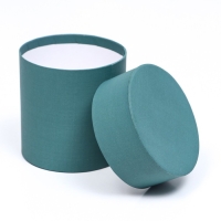 Шляпная коробка, изумрудная, 10 х 10 см Шляпная коробка, изумрудная, 10 х 10 см