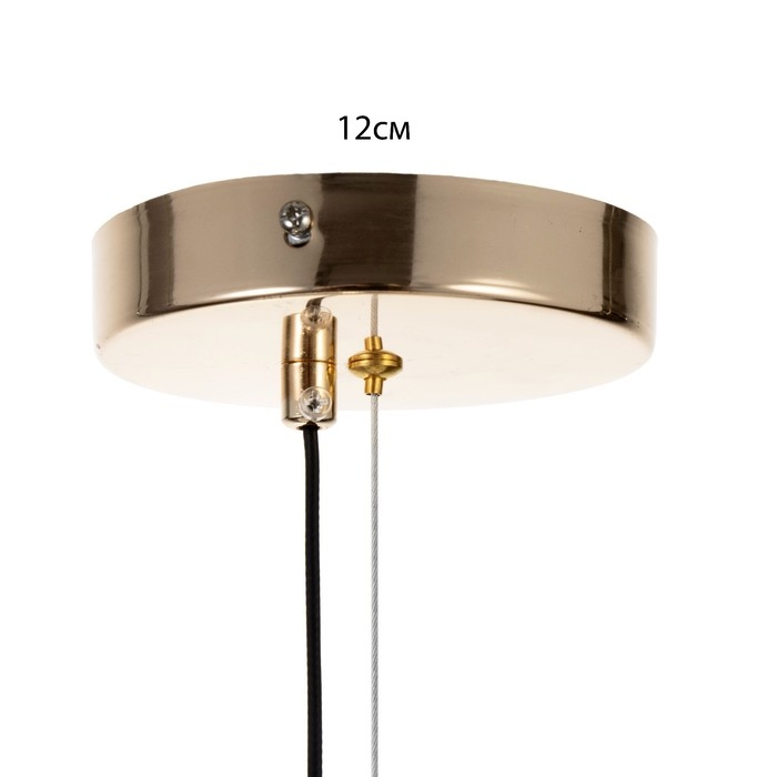 Светильник BayerLux "Кагнели" LED 24Вт черно-золотой 34х34х23-110 см