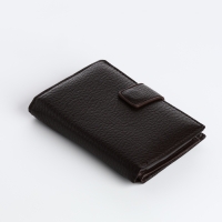 Портмоне мужское на магните 3 в 1, отдел для автодокументов, паспорта, цвет коричневый Портмоне мужское на магните 3 в 1, отдел для автодокументов, паспорта, цвет коричневый