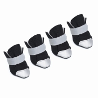 Ботинки для собак "Комфорт" дышашие, размер 4 (5, 5 х 4, 6 см), черные Ботинки для собак "Комфорт" дышашие, размер 4 (5, 5 х 4, 6 см), черные