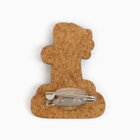 Значок новогодний &laquo;Новый год: настроение ТОП&raquo; 2,8 х 4см