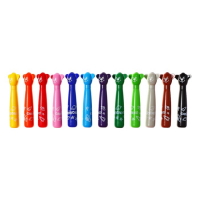 Фломастеры 12 цветов CARIOCA "Baby", суперсмываемые, для малышей, фигурный колпачок Фломастеры 12 цветов CARIOCA "Baby", суперсмываемые, для малышей, фигурный колпачок