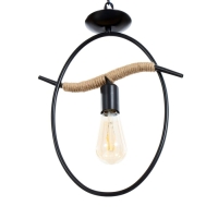 Светильник BayerLux "Киотт" 1хЕ27 черный 28х10х63см