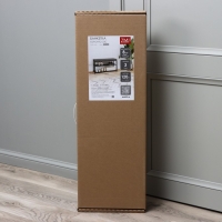 Банкетка &laquo;Торонто 33C&raquo;, 92, 5&times;31, 6&times;11, 3 см, цвет каркаса черный, цвет сиденья серый