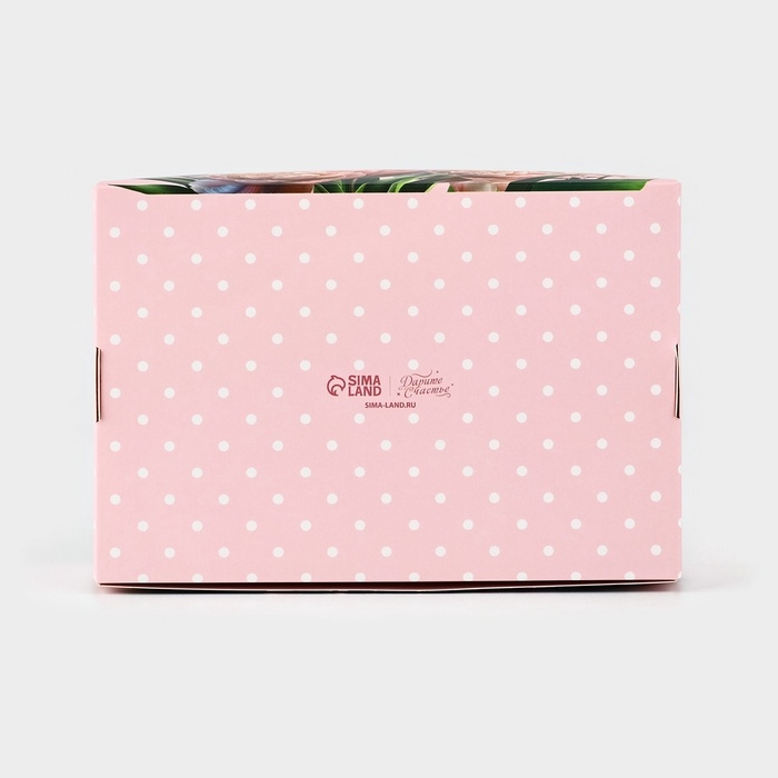Коробка для эклеров с вкладышами &laquo;Самой прекрасной&raquo;, 15 х 10 х 5 см