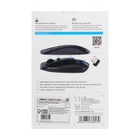 Мышь Hoco GM15, беспроводная (2.4 + BT), оптическая, 800-1200-1600 dpi, черная Мышь Hoco GM15, беспроводная (2.4 + BT), оптическая, 800-1200-1600 dpi, черная