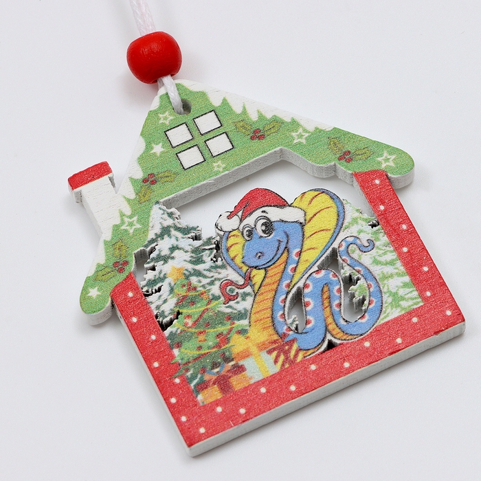 Набор подвесок в деревянной подарочной упаковке, 12 шт. Набор подвесок в деревянной подарочной упаковке, 12 шт.