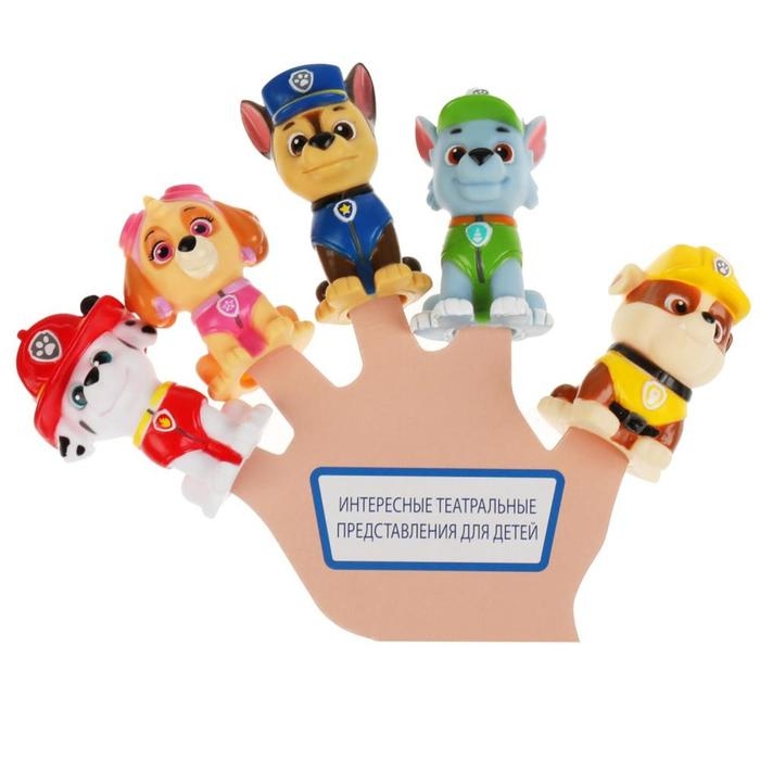 Игрушка для ванны «Пальчиковый театр. Щенячий Патруль» Игрушка для ванны «Пальчиковый театр. Щенячий Патруль»