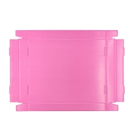 Складная коробка, розовая , 31,2 х 25,6 х 16,1 см Складная коробка, розовая , 31,2 х 25,6 х 16,1 см