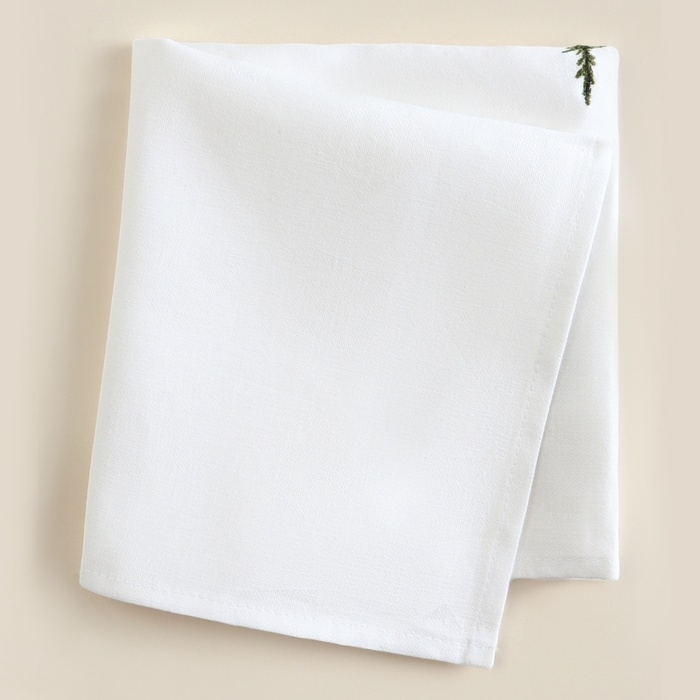 Полотенце  SL HOME  "Christmas trees" 40х70 см, лён 100%, 180 гр/м2