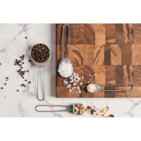 Набор мерных ложек Доляна «Металлик», 4 шт: 1,25/2,5/5/15 мл, цвет серебристый Набор мерных ложек Доляна «Металлик», 4 шт: 1,25/2,5/5/15 мл, цвет серебристый