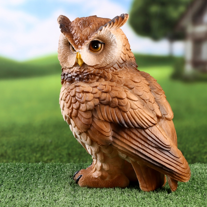 Садовая фигура Садовая фигура "Филин" 16х18х24см ///