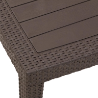 Набор садовой мебели Бора, макси, диван, 2 кресла, стол, венге Набор садовой мебели Бора, макси, диван, 2 кресла, стол, венге