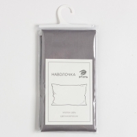 Наволочка Этель Grey sky 50х70 см,100% хлопок, мако-сатин, 114г/м2