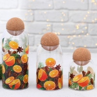 Банка для хранения «Аромат праздника», 500 мл Банка для хранения «Аромат праздника», 500 мл