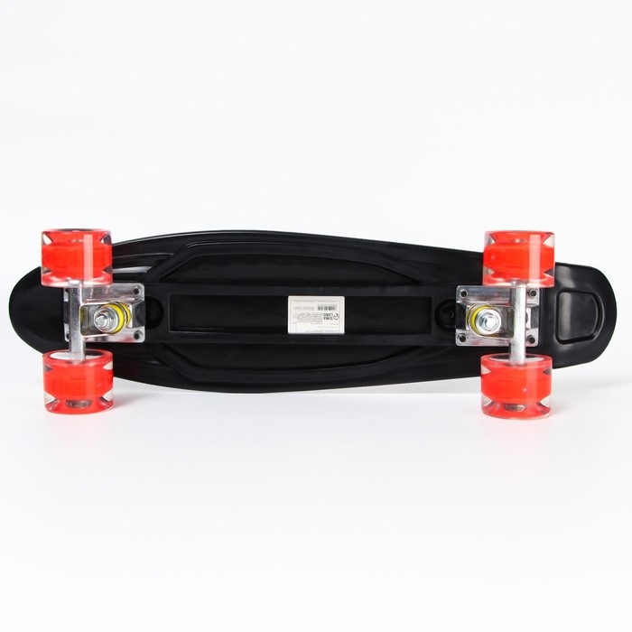 Пенниборд Marvel 56 х 16 см, колёса световые PU 60х45 мм, ABEC 7, цвет красный Пенниборд Marvel 56 х 16 см, колёса световые PU 60х45 мм, ABEC 7, цвет красный