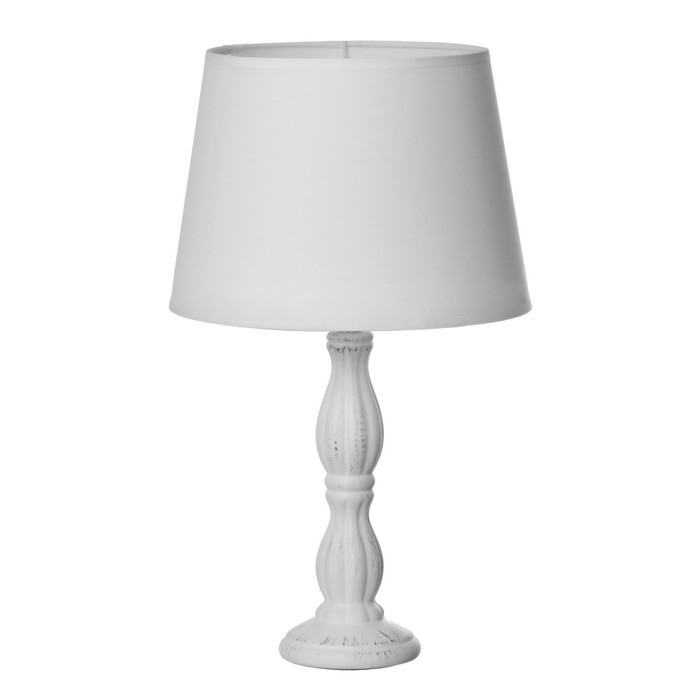 Лампа настольная 16628/1WT E14 40Вт белый 25х25х48 см RISALUX