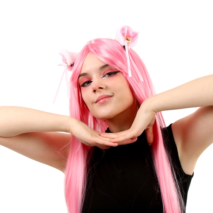 Карнавальный набор &laquo;Аниме тян&raquo;, р. 46-48, цвет розовый