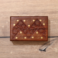 Шкатулка "Волна" дерево 15х10х6 см Шкатулка "Волна" дерево 15х10х6 см