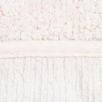 Ковер Этель "Zig-Zag" &Oslash; 100 см, молочный,  70% хлопок, 30% п/э, 1500 г/м2