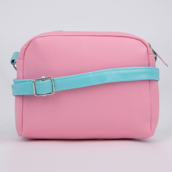 Сумка детская для девочки &laquo;Серый котик&raquo; из эко-кожи, на ремешке, 15х12х3 см