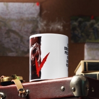 Кружка с сублимацией &laquo;ZV&raquo; медведь, 320 мл