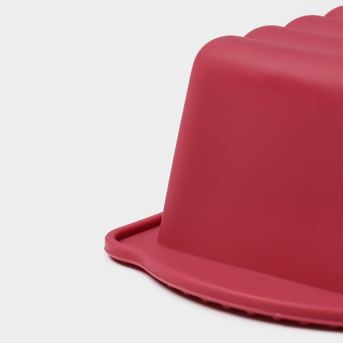 Форма для выпечки Доляна «Рулет», силикон, 27×11×6 см, внутр.размер 22,5×9×6 см, цвет бордовый Форма для выпечки Доляна «Рулет», силикон, 27×11×6 см, внутр.размер 22,5×9×6 см, цвет бордовый